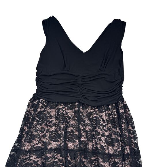 S.L. Fashions Formal Dressy Evening Gown Maxi Dress Lace Skirt Women's Size 14W - Picture 5 of 12